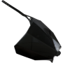 (image for) UFO Front Number Plate - Black