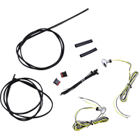 (image for) Micro Bullet LED Turn Signal, Amber/white LEDs, chrome finish