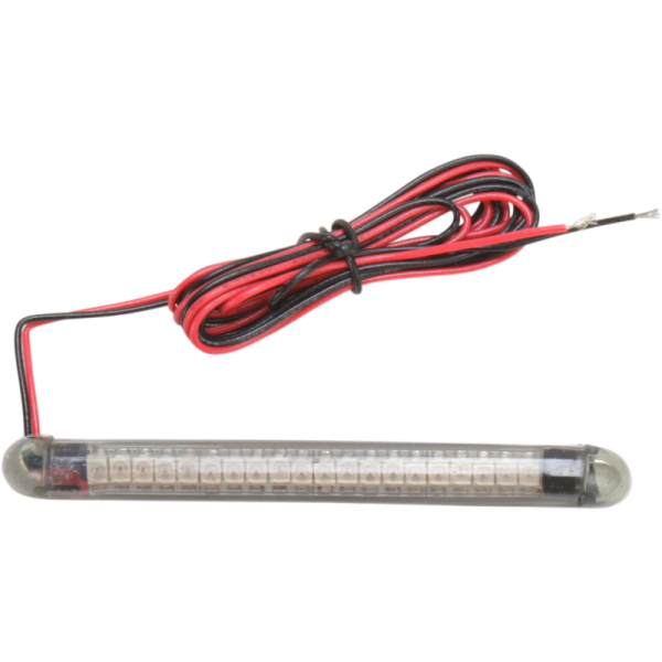 (image for) Custom Dynamics 20-LED TruFlex® Strip, Red/Smoke