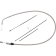 (image for) Quick Connect Upper Clutch Cable, Stainless, 43"