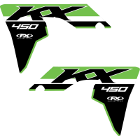 (image for) Factory Effex OEM Shroud and Tank/Shroud Graphics, Style 24 for KX450 24-25