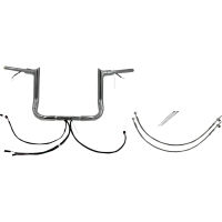 (image for) EZ Install Handlebar Kit Chrome 12" Rise
