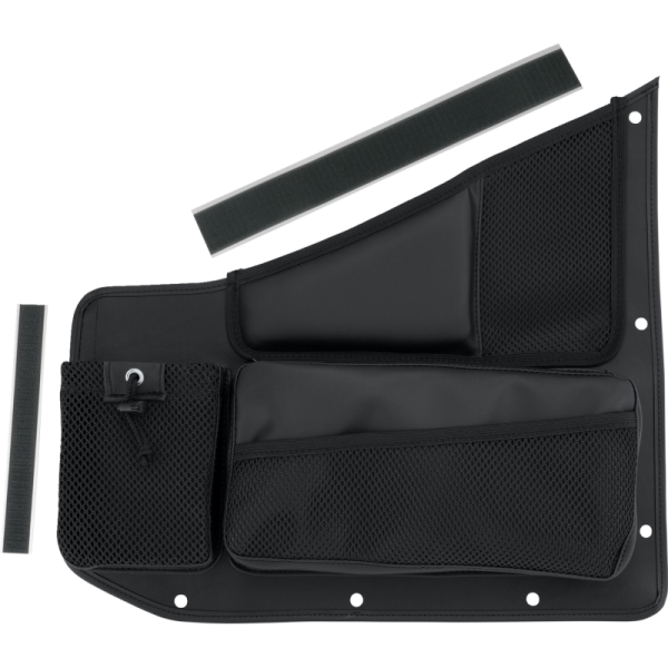 (image for) SHOW CHROME Console Side Organizer, Passenger, Black