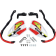 (image for) Ultra Probend CRM Wrap Around Handguards - White/Red