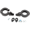 (image for) Shrouded Turn Signal Fork Clamps 41mm Gloss Black