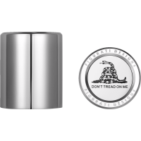 (image for) Docking Cover - Mirror Polished w/ Don't Tread On Me