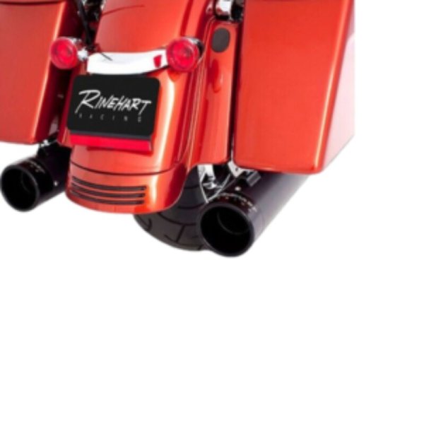 (image for) Rinehart Racing DBX40 Slip-On Mufflers, Chrome with Tradition Chrome End Caps
