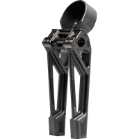 (image for) Fastback Riser Black 10" w/ Gauge Bucket