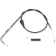 (image for) Black Vinyl Idle Cable for FXD/I