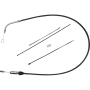 (image for) Quick Connect Upper Clutch Cable Black/Chrome 39"