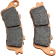 (image for) EBC Rear EPFA Extreme Performance Brake Pads for Honda NT700V ABS 10-13