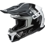 (image for) HJC C50 Primal Helmet - White/Black, Size M