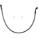 (image for) KarbonFibr Upper Brake Line, 21", 10mm/35° Banjo