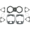 (image for) Vertex Full Top End Engine Gasket Set for Polaris Trail Touring/Sport Touring/Deluxe 04-10