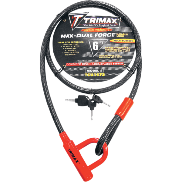 Trimax Trimaflex Coiled Cable Locks