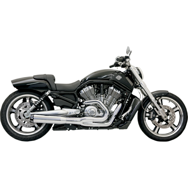 (image for) BASSANI XHAUST Road Rage II B1 Power Exhaust System Chrome