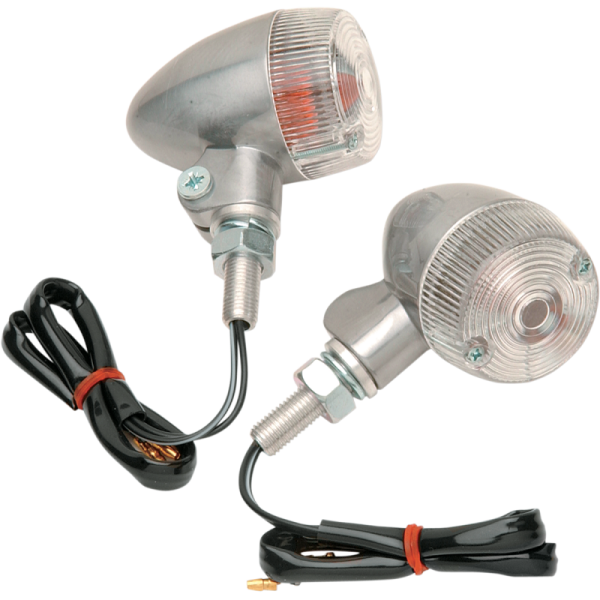 (image for) Polished Round #2 Marker Light (Single Filament, Clear)