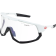 (image for) Freewheel Sunglasses - Matte white and gloss black/clear