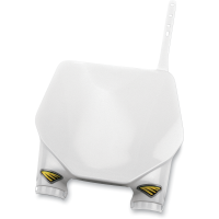 (image for) Stadium Number Plate - White