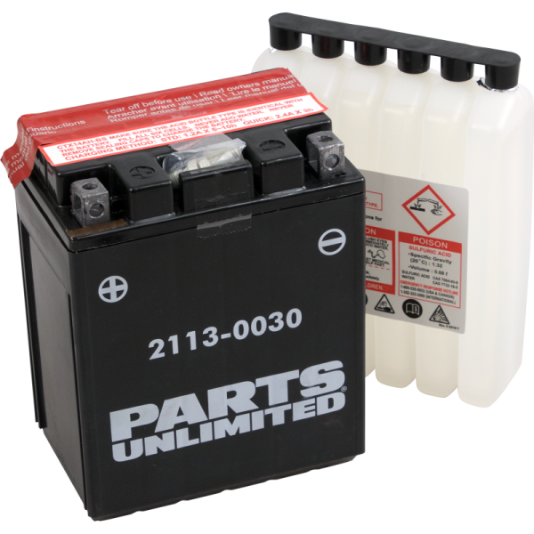 (image for) PARTS UNLIMITED BATTERIES Parts Canada AGM Maintenance-Free Battery for Honda CX650C Custom 83