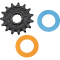 (image for) Supersprox Edge Front Sprocket - 15T