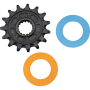 (image for) Supersprox Edge Front Sprocket - 15T