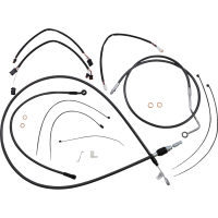 (image for) Black Pearl Designer DOT Handlebar Installation Kit, 12"-14" Apes