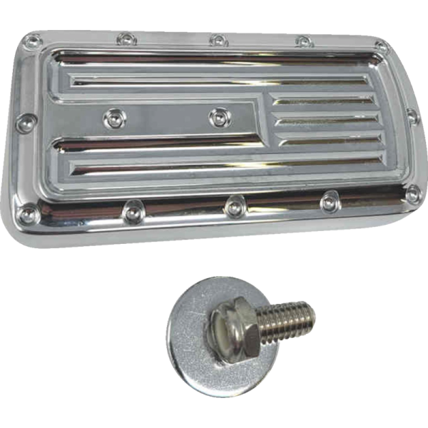 (image for) COVINGTONS Dimpled Brake Pedal Pad Chrome (Floorboards)