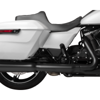 (image for) Drag Specialties Predator III Seat, Double Diamond Red Thread