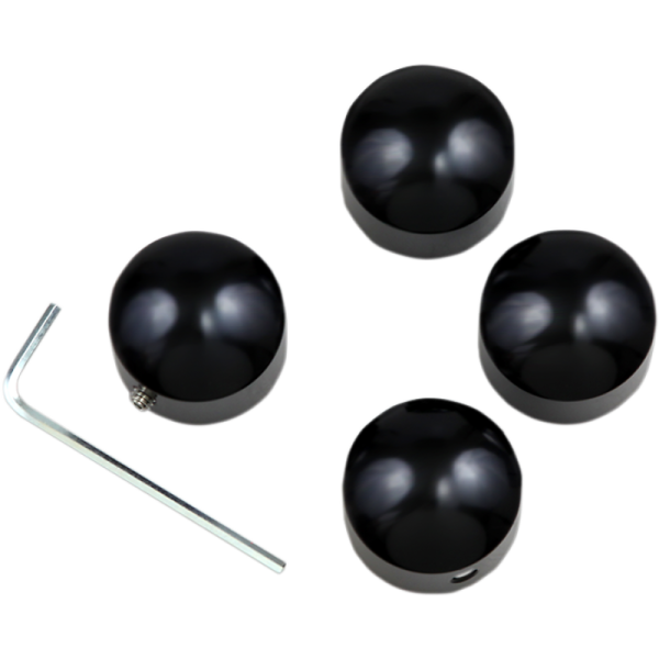 (image for) Drag Specialties Die-Cast Headbolt Covers, Black