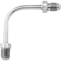 (image for) Chrome Short 90° Tube Adapter