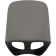 (image for) Vented Windshield, 17" Black Smoke
