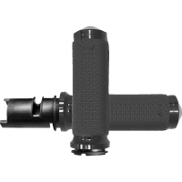 (image for) Avon Memory Foam Grips - Medium, Round, Black Anodized