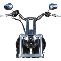 (image for) Thrashin 1" Handlebars - Mid Bend - Black