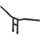 (image for) Biltwell Tyson Slotted 1" Handlebar - Black