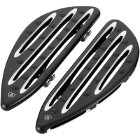 (image for) Adjustable Driver Floorboard, Deep Cut, Black Anodized