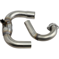 (image for) FMF Megabomb Stainless Steel Header W/ Mid-Pipe - Yamaha YZ250F/FX