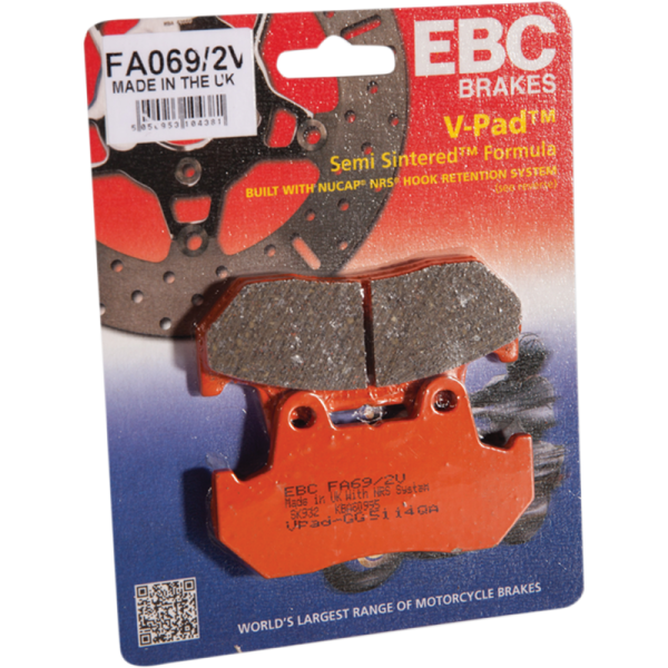 (image for) EBC Front Organic Brake Pads for Honda CB900F 81-82