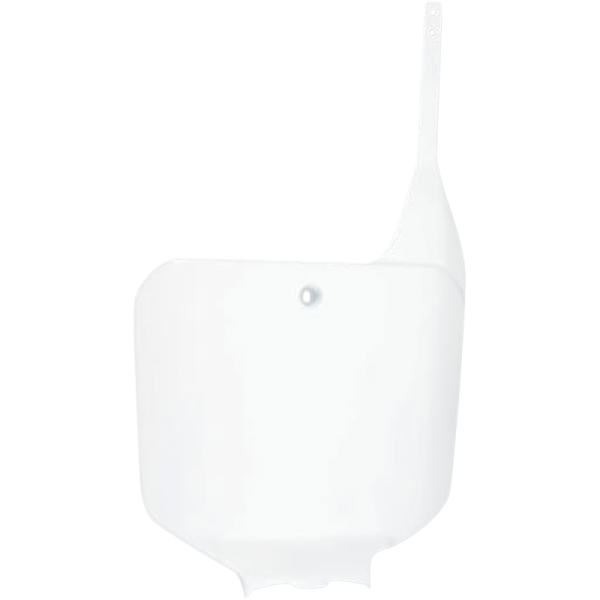 (image for) UFO Front Number Plate - White