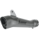 (image for) Akrapovič Single Titanium Muffler w/ Titanium End Cap (Racing) for Yamaha YZF-R6 06-25