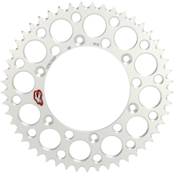 (image for) Renthal Rear Sprocket - 49T, Silver