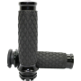 (image for) Avon Custom Grips - Contour, Diamond Contour, Black Anodized