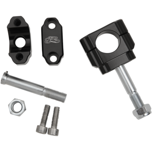 (image for) Renthal Rubber-Mounted Clamp - No Offset (CL002)