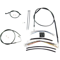 (image for) Black Pearl Designer DOT Handlebar Installation Kit, 10" Apes