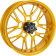 (image for) Arlen Ness Forged Billet Front/Rear Rim, 18" x 5.5", Split-Spoke Gold