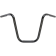 (image for) 12" Ape Hanger Handlebar Black