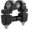 (image for) Anti-Vibration 2" Pivot Riser for 7/8" Bar Clamps, Black Anodized