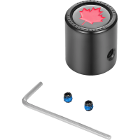 (image for) Heel-Toe Shifter Cover Black w/ Red Maple Leaf