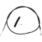 (image for) High Efficiency Black Vinyl Clutch Cable (Custom Length)
