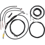 (image for) Black Vinyl/Stainless Braided Complete Kit